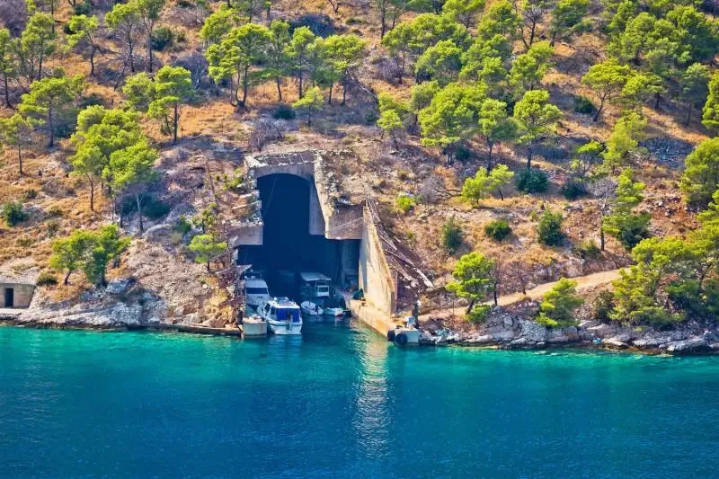 Smrka Military Submarine Tunnel